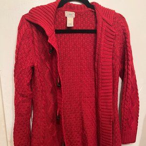 L.L Bean Cartigan Knitted Sweater